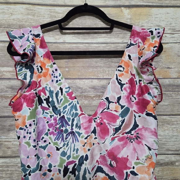 Summersalt x L.L. Bean The Ruffle Backflip One Piece Swimsuit Size 14 - Picture 4 of 9